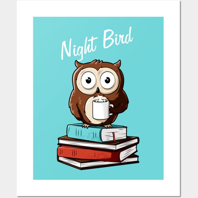 Night Bird Wall Art by Finainung